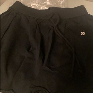 Victorias Secret Moda Black Drawstring Shorts